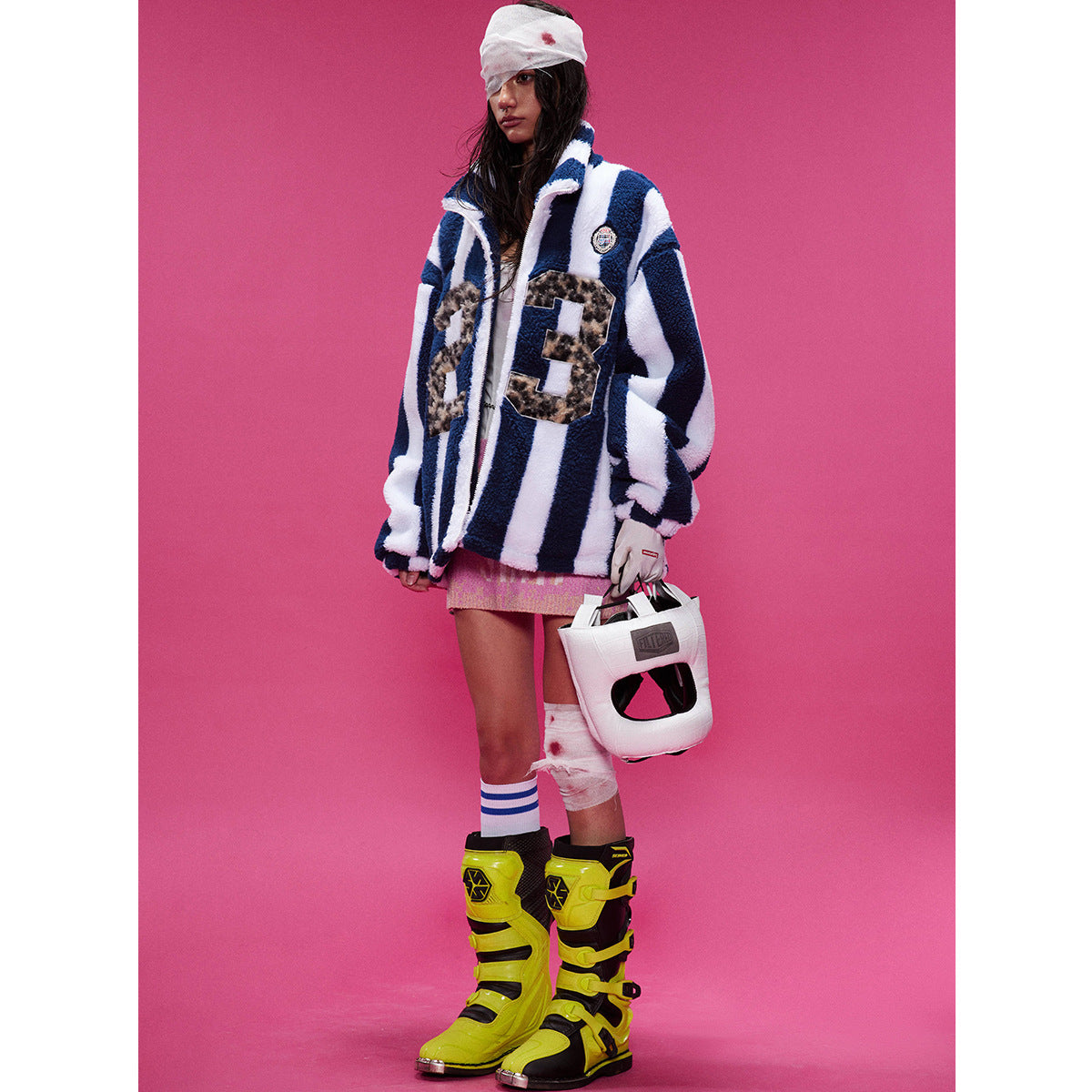 Fashion Personalized Men's Clothing Lamb Wool Coat