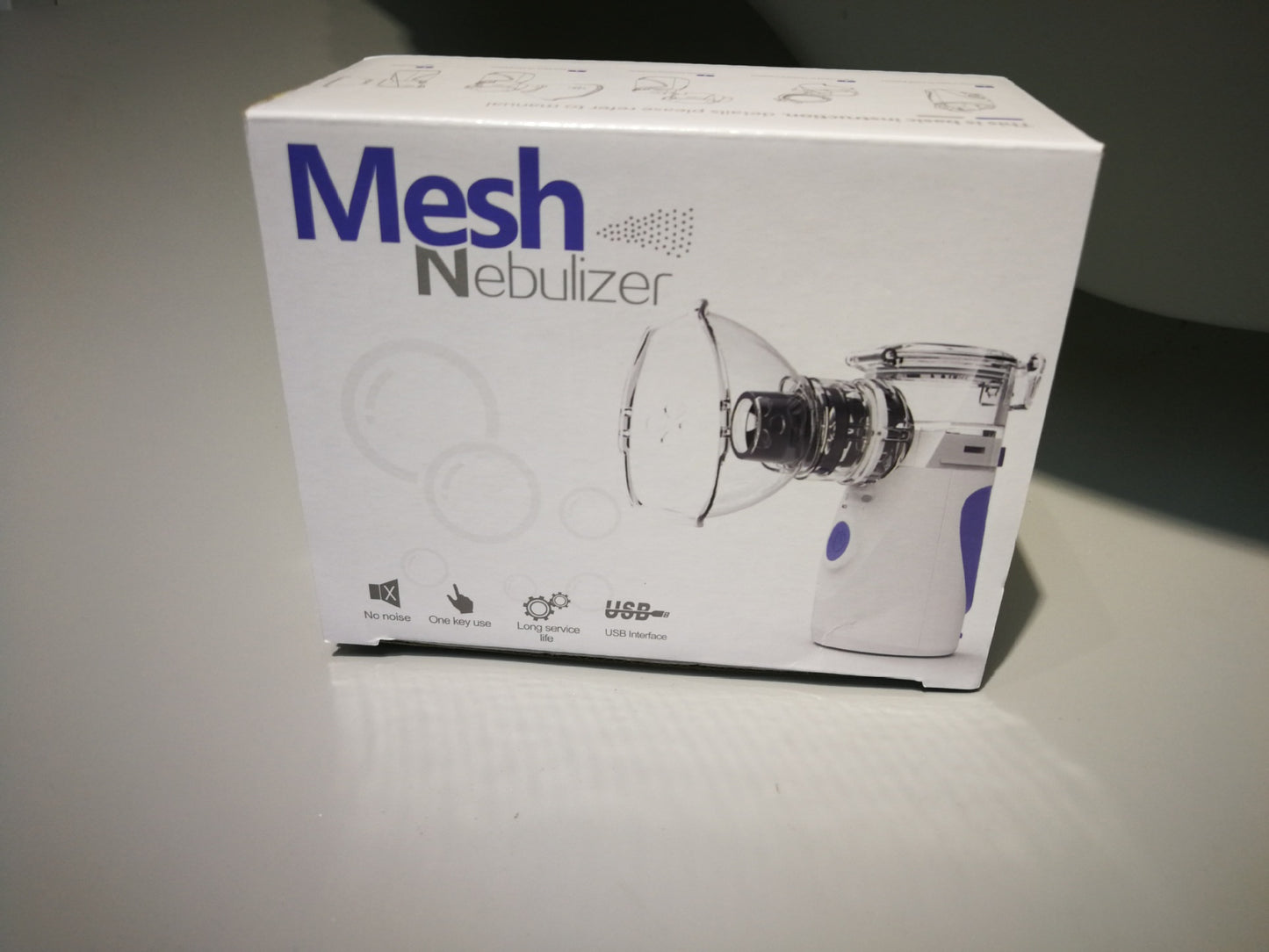 Portable Handheld Nebulizer Inhaler – Compact Atomizer for Adults & Children, Respiratory Therapy & Humidification