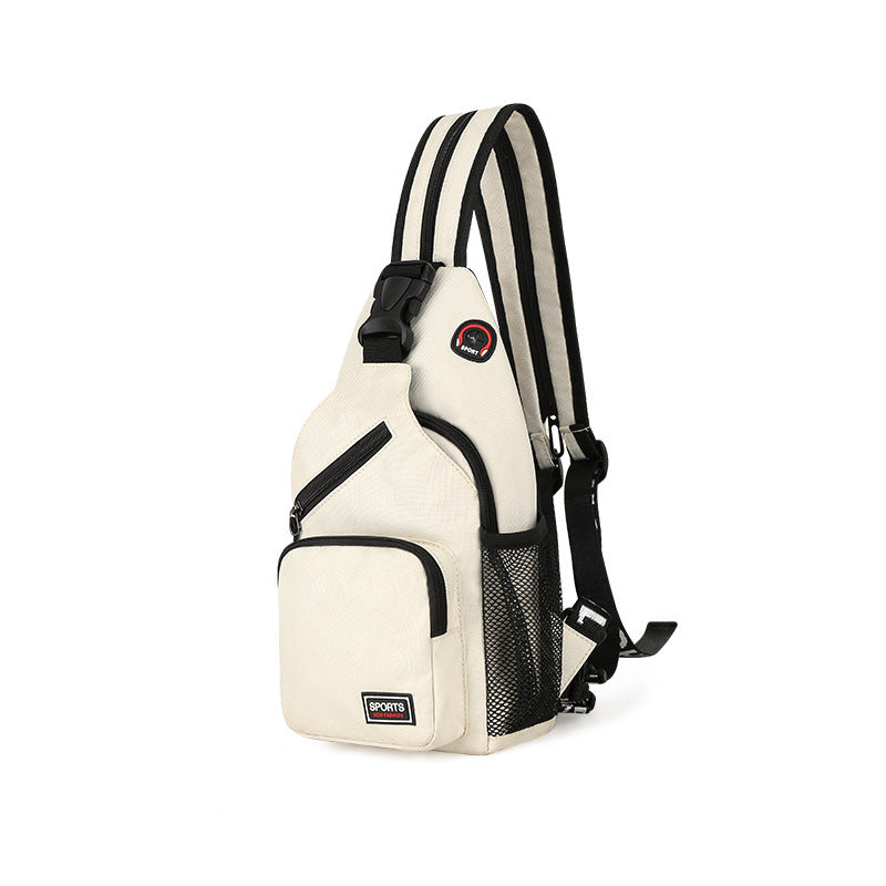 Women’s Casual Waterproof Chest Backpack – Large-Capacity Oxford Messenger Bag