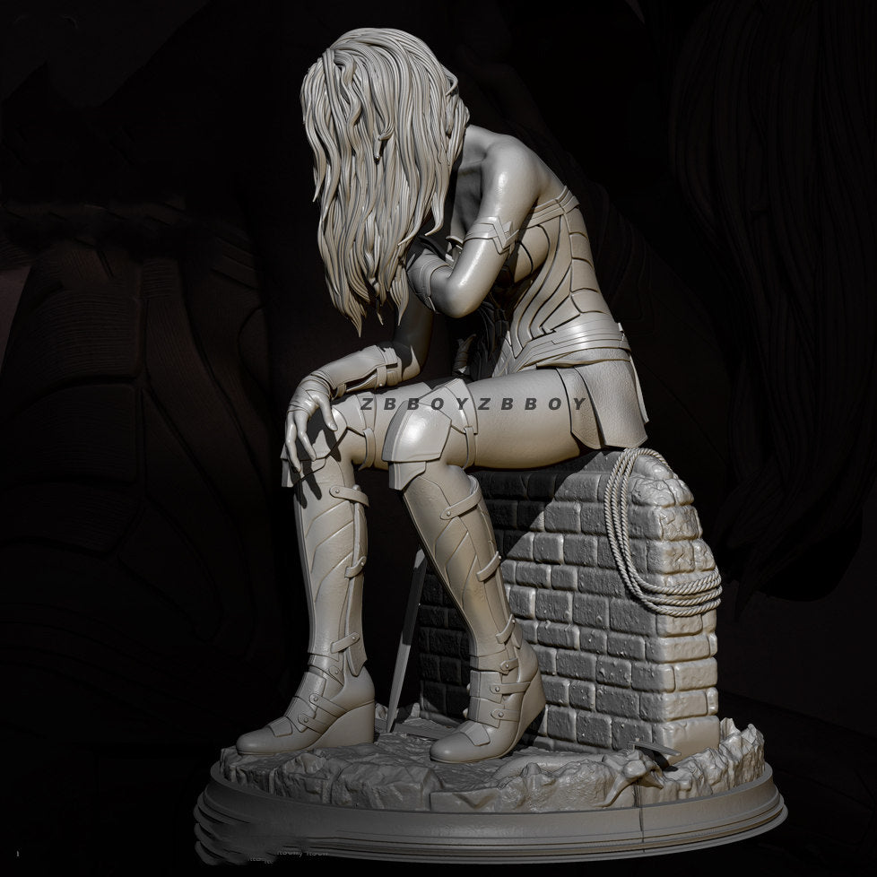 New White Mold Resin Ornaments