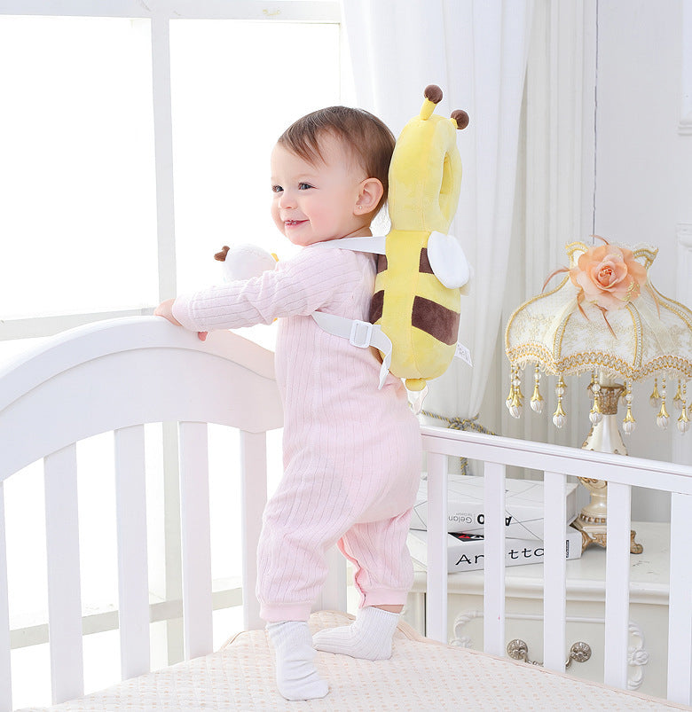 Baby Head Protection Pad with Cute Wings – Toddler Neck Support & Nursing Drop-Resistant Cushion