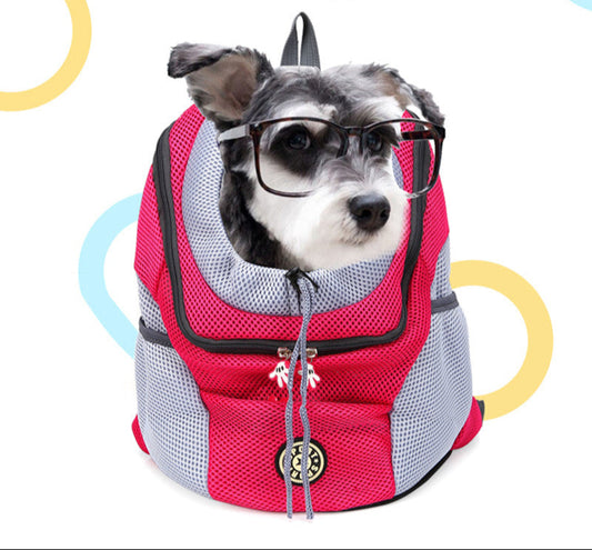 Pet Backpack Carrier – Lightweight, Portable, and Breathable for Dogs & Cats