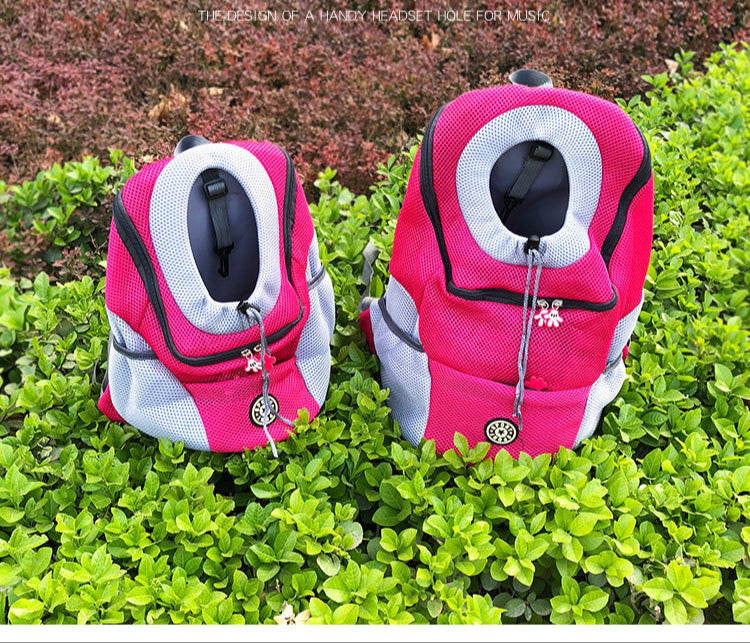 Pet Backpack Carrier – Lightweight, Portable, and Breathable for Dogs & Cats