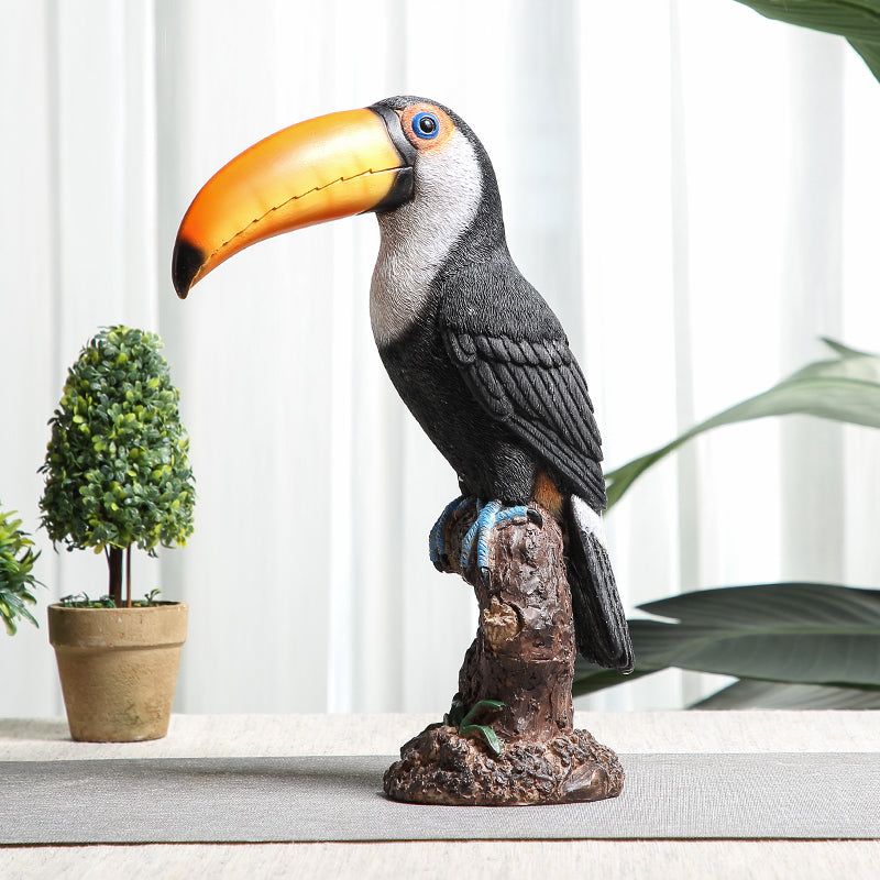 Creative Toucan Decoration Simulation Animal Living Room