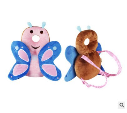 Baby Head Protection Pad with Cute Wings – Toddler Neck Support & Nursing Drop-Resistant Cushion