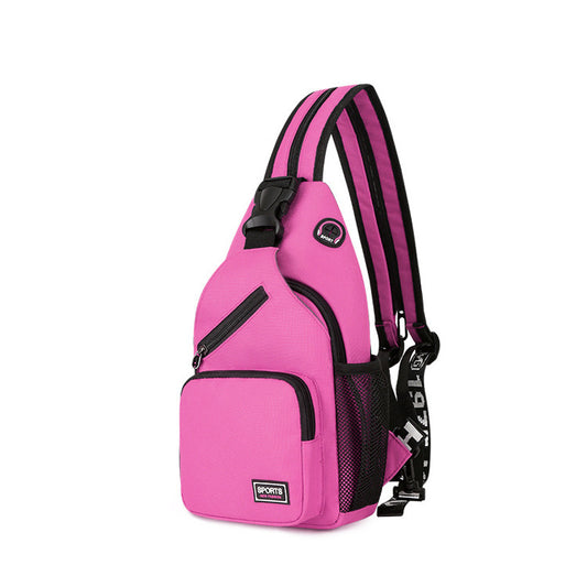 Women’s Casual Waterproof Chest Backpack – Large-Capacity Oxford Messenger Bag
