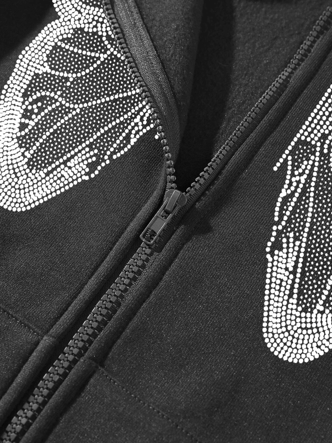 2025 Y2K Butterfly Print Zip-Up Hoodie β Oversized Unisex Streetwear Jacket with Pockets
