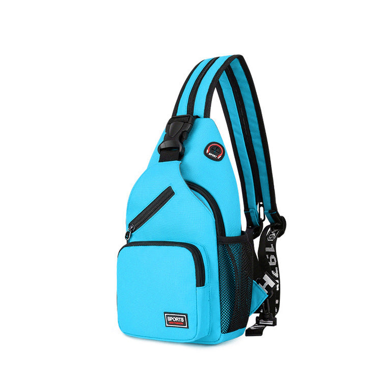 Women’s Casual Waterproof Chest Backpack – Large-Capacity Oxford Messenger Bag