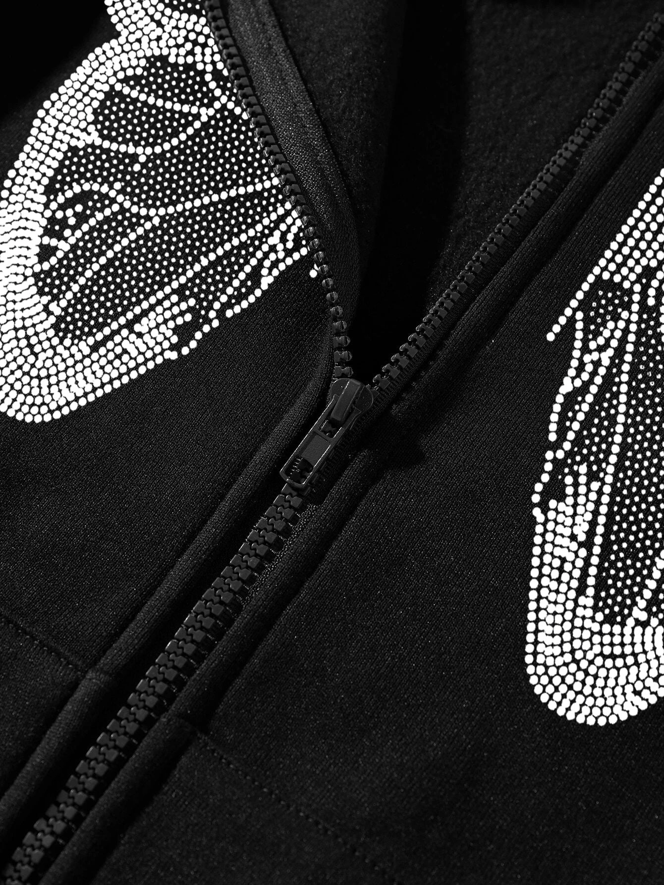 2025 Y2K Butterfly Print Zip-Up Hoodie β Oversized Unisex Streetwear Jacket with Pockets