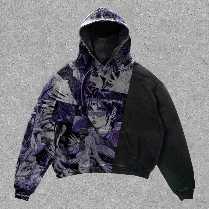Men’s 2025 Skull Skeleton 3D Graphic Hoodie – Trendy Pullover Sweatshirt