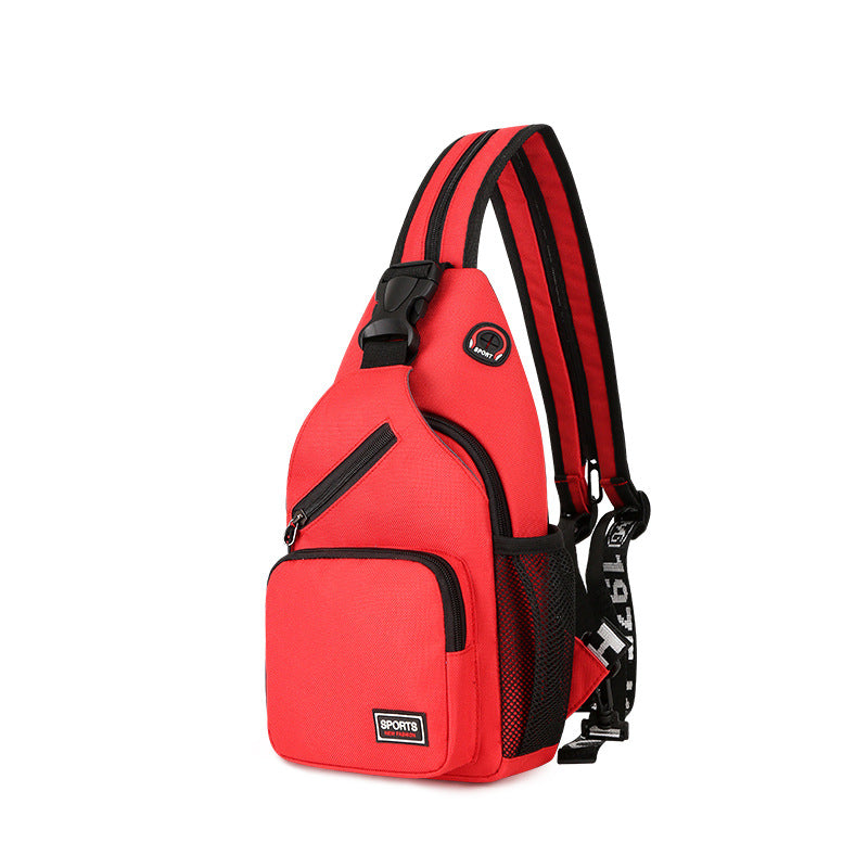 Women’s Casual Waterproof Chest Backpack – Large-Capacity Oxford Messenger Bag