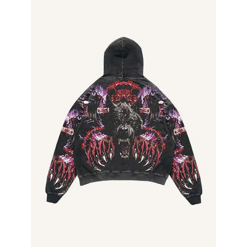 Men’s 2025 Skull Skeleton 3D Graphic Hoodie – Trendy Pullover Sweatshirt