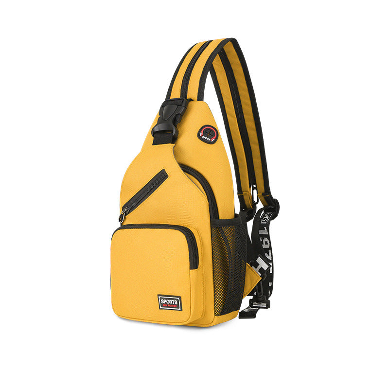 Women’s Casual Waterproof Chest Backpack – Large-Capacity Oxford Messenger Bag