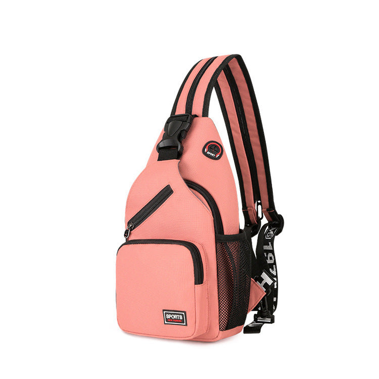 Women’s Casual Waterproof Chest Backpack – Large-Capacity Oxford Messenger Bag