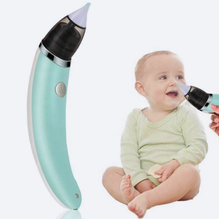 Baby Nasal Aspirator – Electric Nose Suction Device for Infants, Newborn Mucus Cleaner