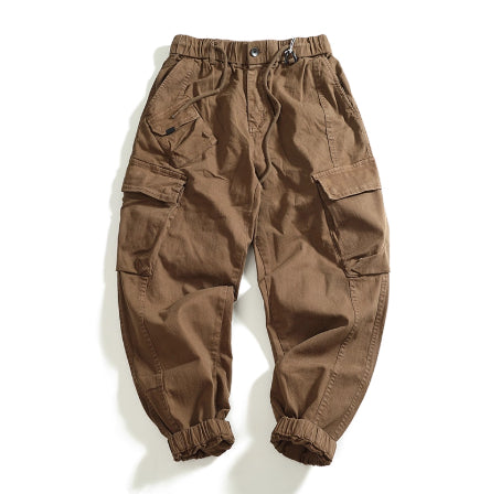 Grunge Utility Stretch Cargo Pants