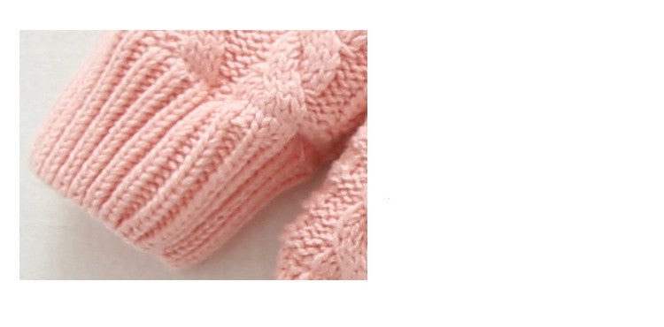 Girl's Baby Sweater Finished Hand-knitted