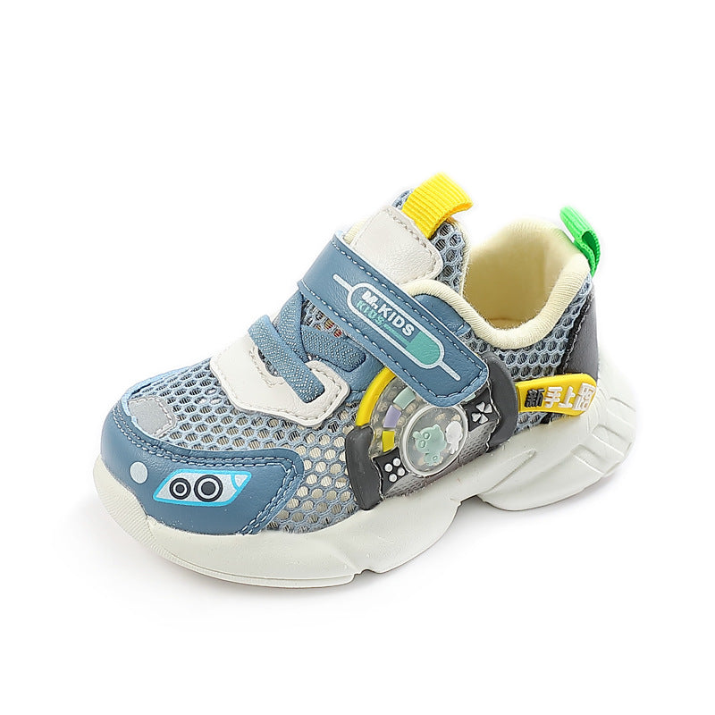 Single-Layer Net Slip-On Children's Functional Shoes