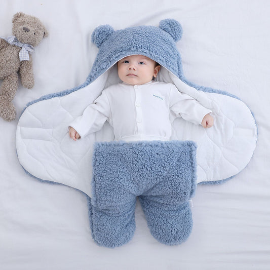 Autumn & Winter Baby Blanket 2025 – Thick Newborn Swaddle | Cozy Infant Wrap for Maternal Use & Gifting