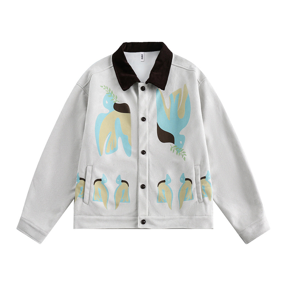 Stitching Contrast Color Jacket Women