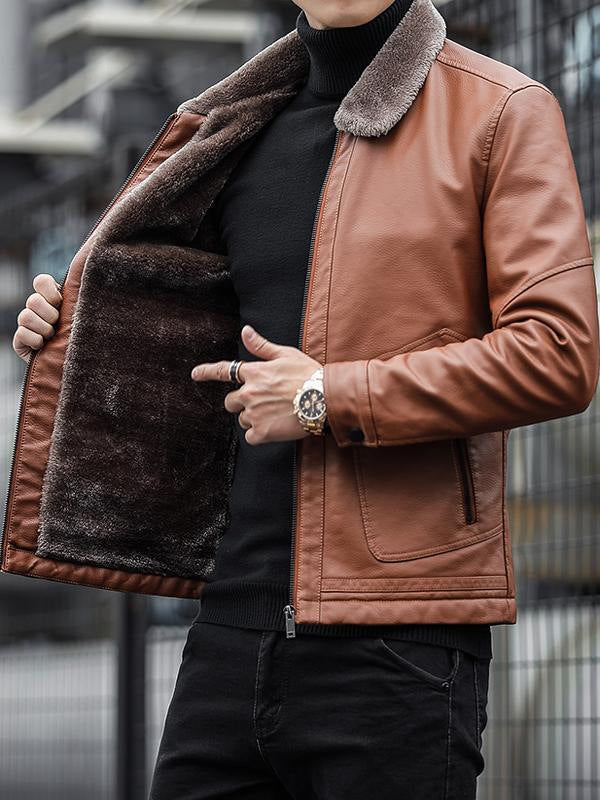 Men’s Insulated Thermal Jacket – Casual Winter Outerwear