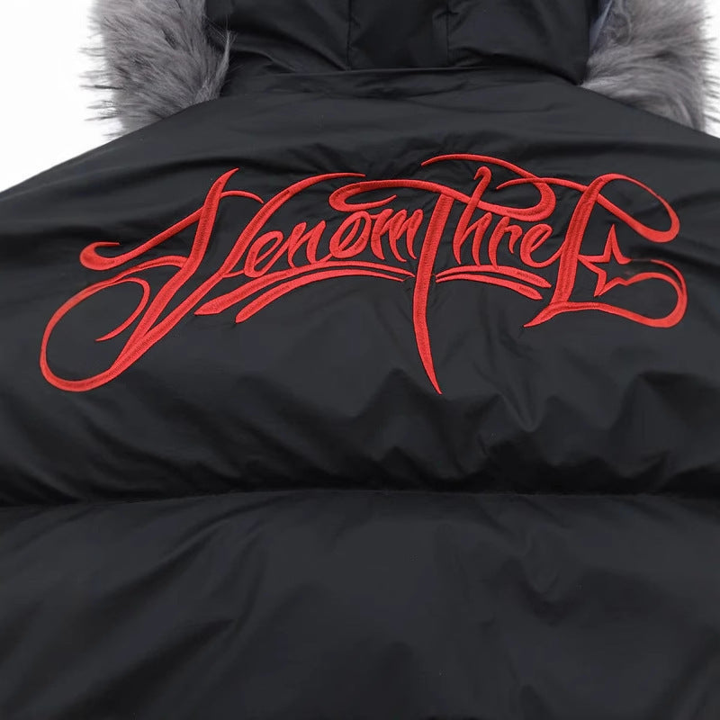 Men’s Heritage-Style Cotton-Padded Zip Cardigan Jacket