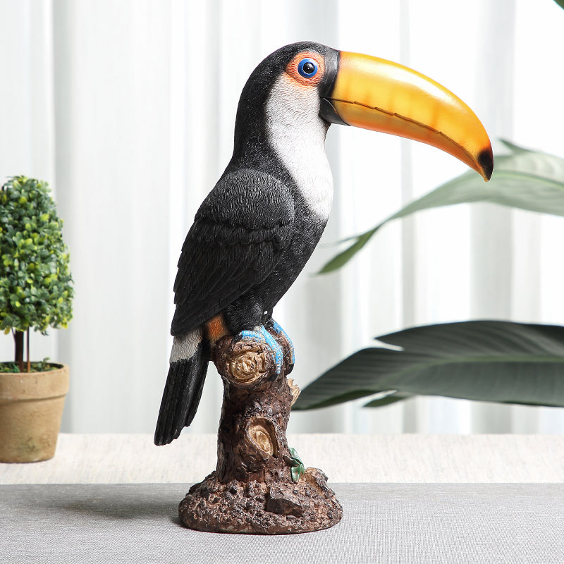 Creative Toucan Decoration Simulation Animal Living Room