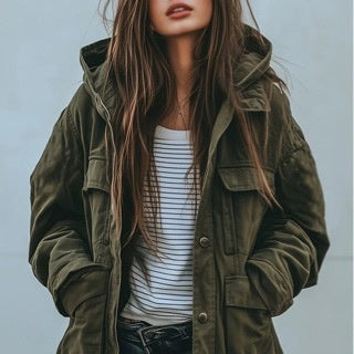 Heavy-Duty Outdoor Waterproof Shell Jacket