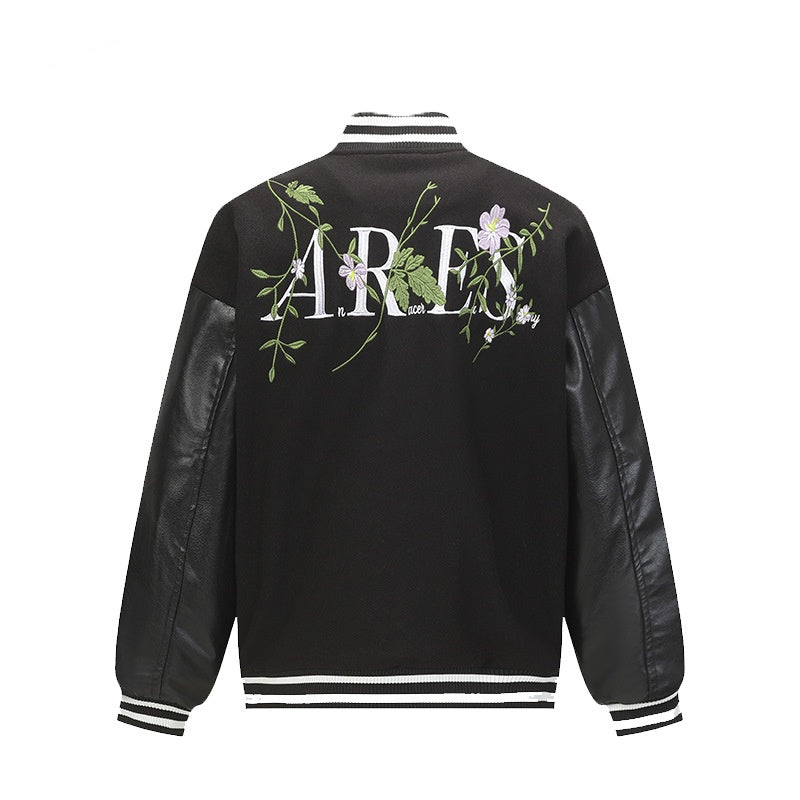 Frontier Flora Embroidered Retro Jacket