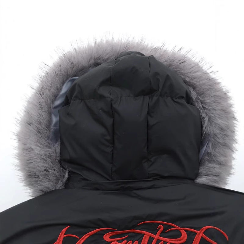 Men’s Heritage-Style Cotton-Padded Zip Cardigan Jacket