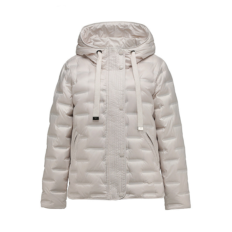 Luxury Lightweight White Duck Down Jacket – Premium Insulation