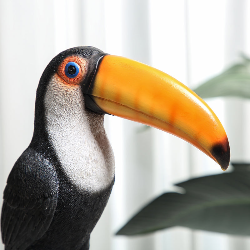 Creative Toucan Decoration Simulation Animal Living Room