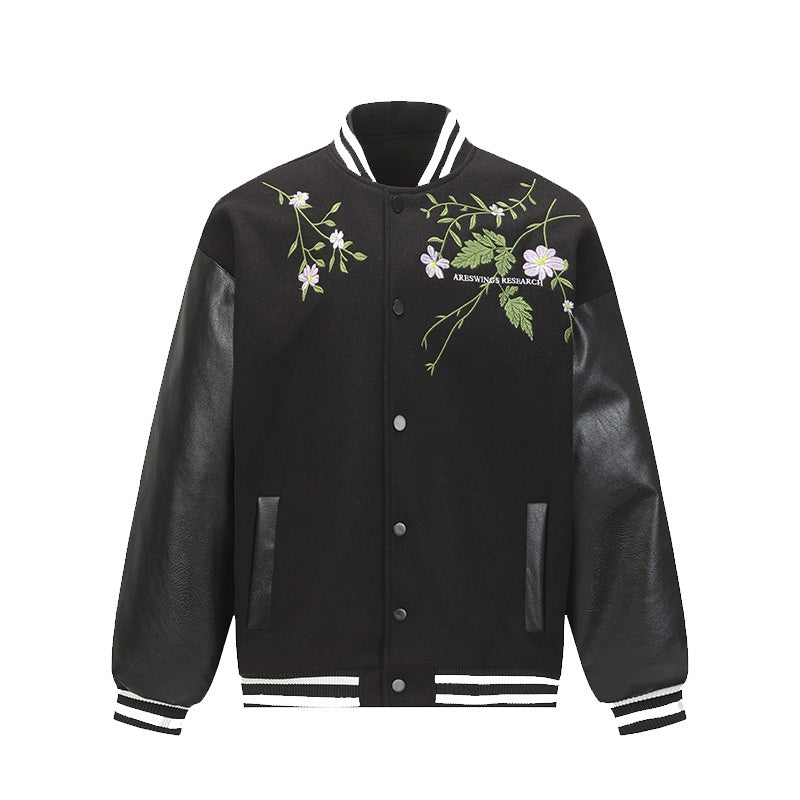Frontier Flora Embroidered Retro Jacket