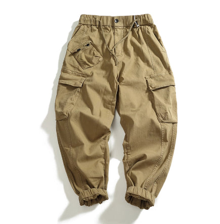 Grunge Utility Stretch Cargo Pants
