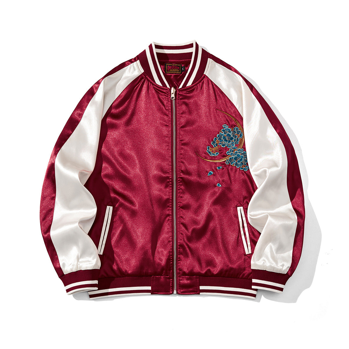 Men’s Oriental Style Embroidered Jacket – Relaxed Fit Design