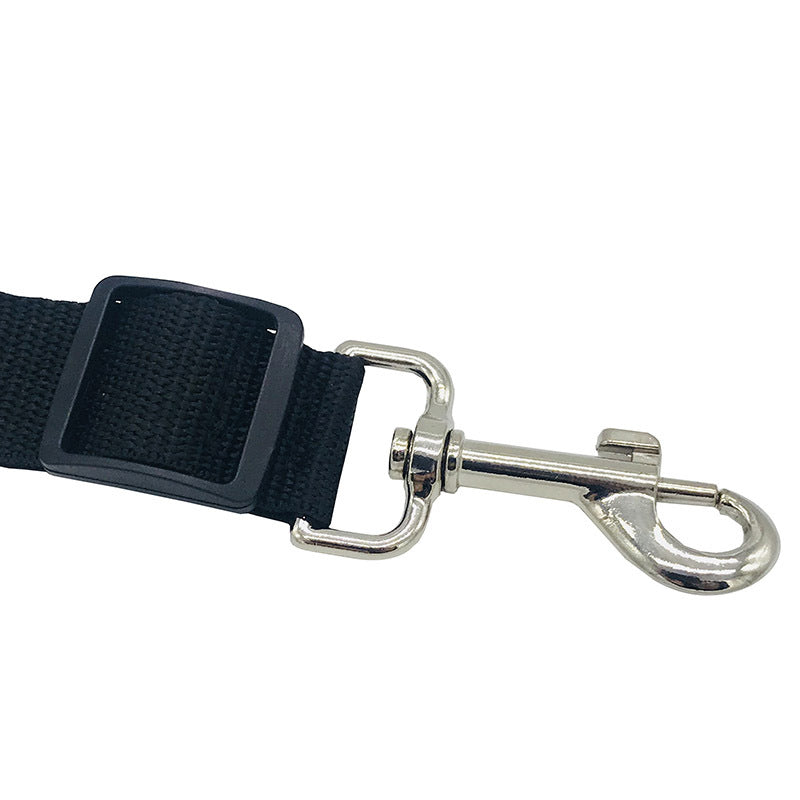 Adjustable Retractable Pet Car Seat Belt – Safety Harness for Dogs & Cats, Universal Vehicle Restraint for Travel