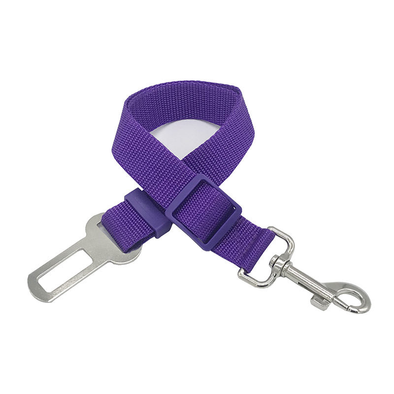 Adjustable Retractable Pet Car Seat Belt – Safety Harness for Dogs & Cats, Universal Vehicle Restraint for Travel