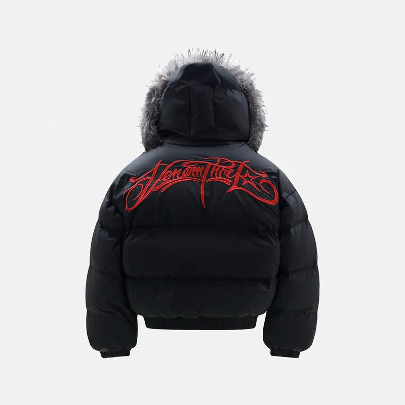 Men’s Heritage-Style Cotton-Padded Zip Cardigan Jacket