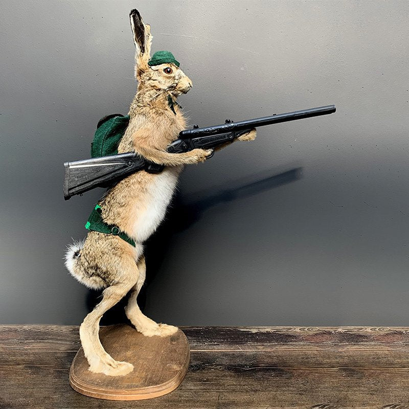 Creative Resin Animal Hunter Ornament Valentine's Day Gift