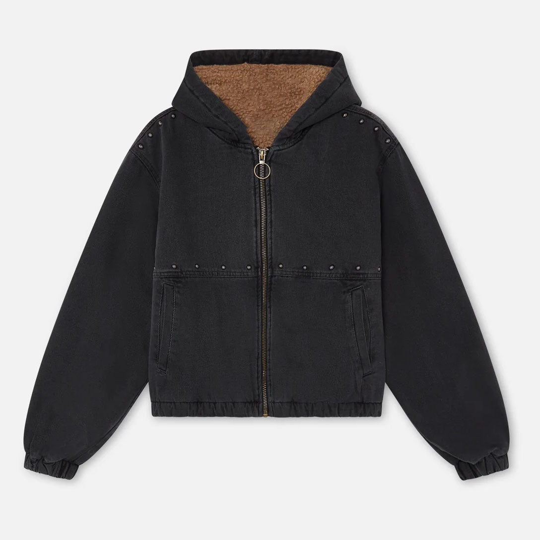 YouthFlex Denim Jacket with Fleece Lining