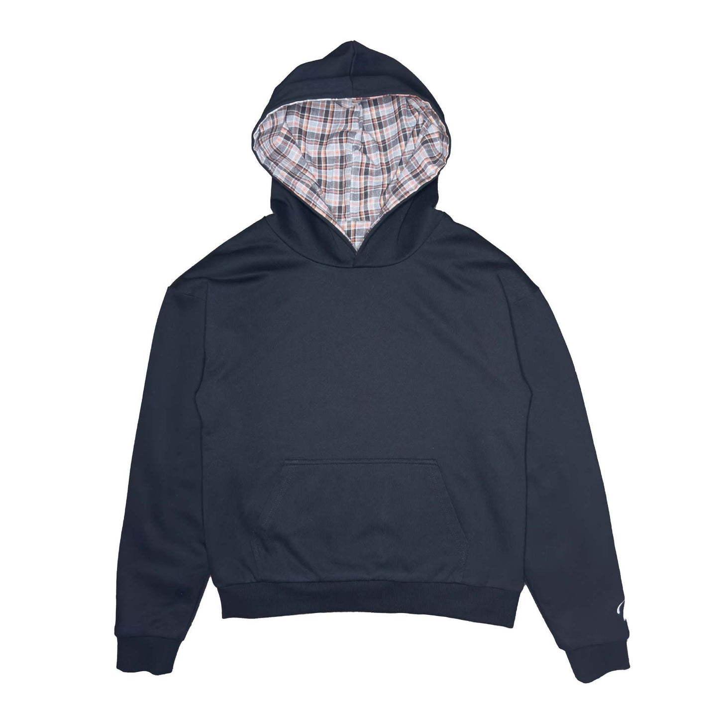 2025 Trendy Waffle Plaid Reversible Sweatshirt – European and American Hip-Hop Fashion