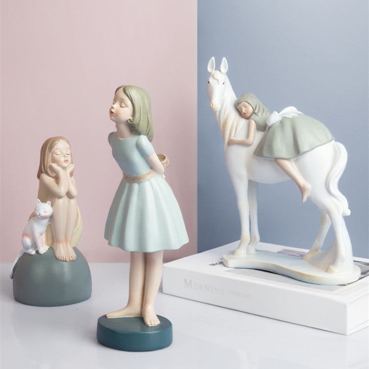 Cute Goddess Series Room Decoration Small Ornaments