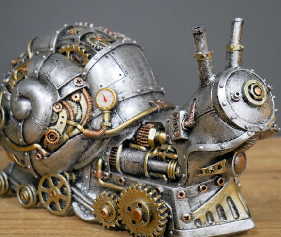 Mechanical Punk Dog Resin Crafts Decorative Ornaments