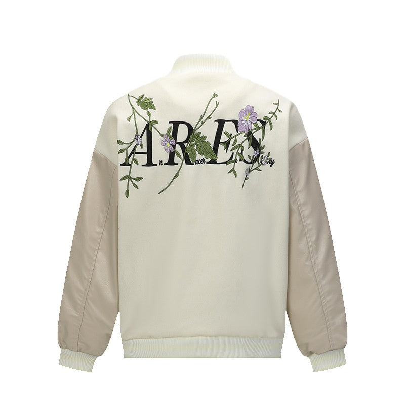 Frontier Flora Embroidered Retro Jacket