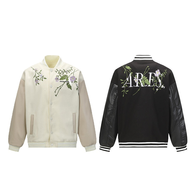 Frontier Flora Embroidered Retro Jacket