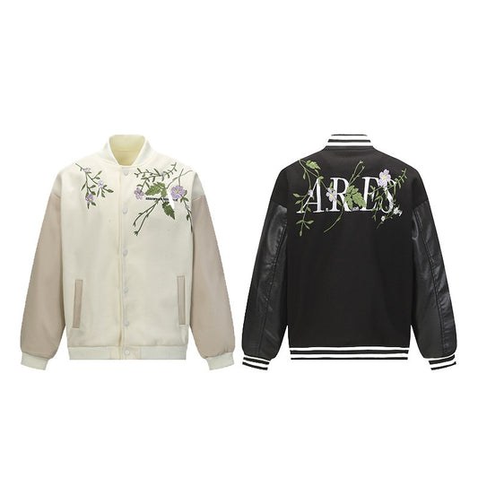 Frontier Flora Embroidered Retro Jacket