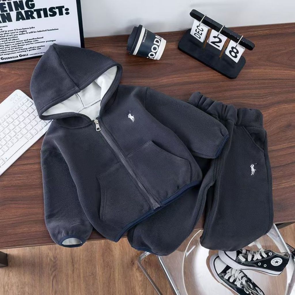 Two-piece Thickened Set For Warmth