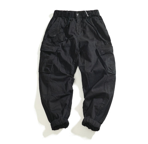 Grunge Utility Stretch Cargo Pants