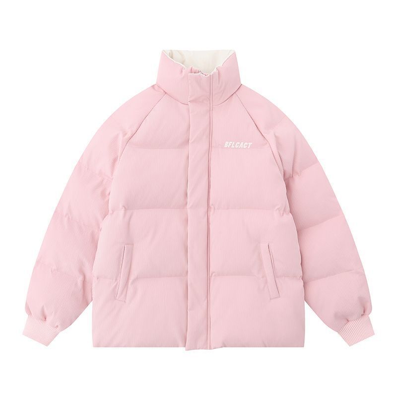 Thickened Warm Bread Jacket With A Stand-up Collar