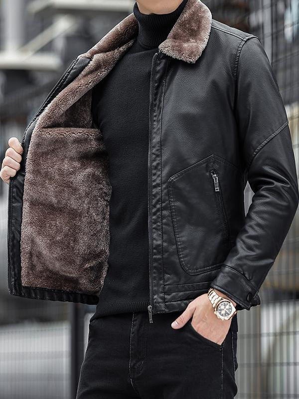 Men’s Insulated Thermal Jacket – Casual Winter Outerwear